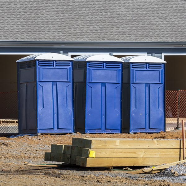 are there different sizes of portable restrooms available for rent in Valley Grande Alabama